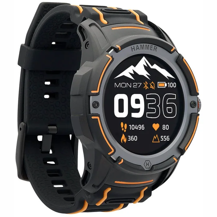 MyPhone Hammer Energy X 4+64GB Orange + Hammer Watch Plus RapidCharge Duo [Mazlietots]